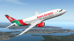 Kenya Airways plane. PHOTO/COURTESY