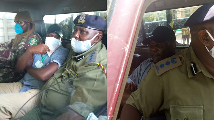 Johnstone Muthama arrested. PHOTO/COURTESY