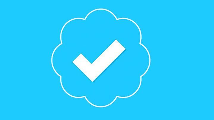 Twitter verification badge. PHOTO/FILE