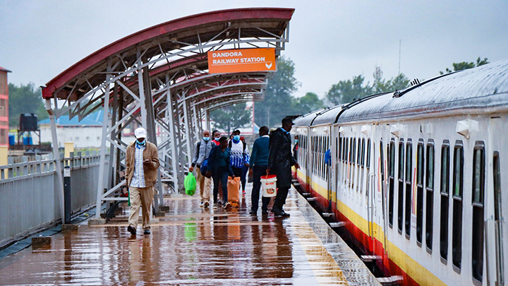 Nairobi Commuter Train. PHOTO/KR