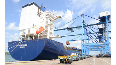 Mombasa port. PHOTO/COURTESY