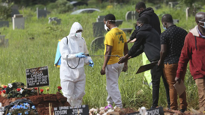Burial in Kenya. PHOTO/COURTESY