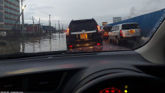 Mombasa Road flooding.