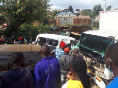 Northern bypass accident scene. PHOTO/COURTESY