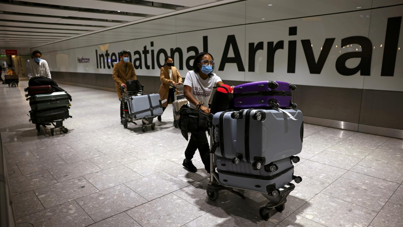 International Arrivals at the Heathrow Airport. PHOTO/COURTESY