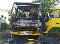 bus fire