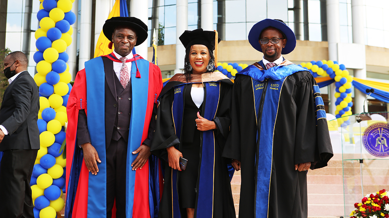 USIU-Africa graduation. 