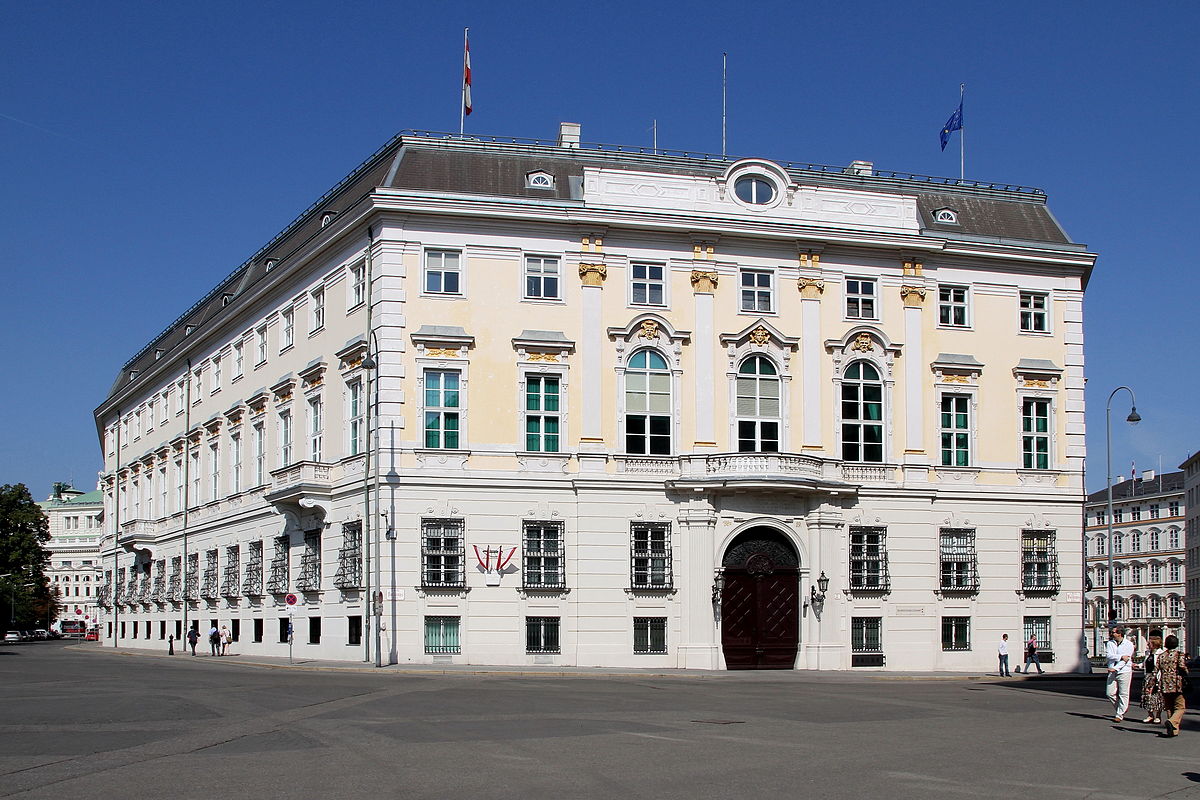 Austrian Chancellery, Vienna. PHOTO/COURTESY