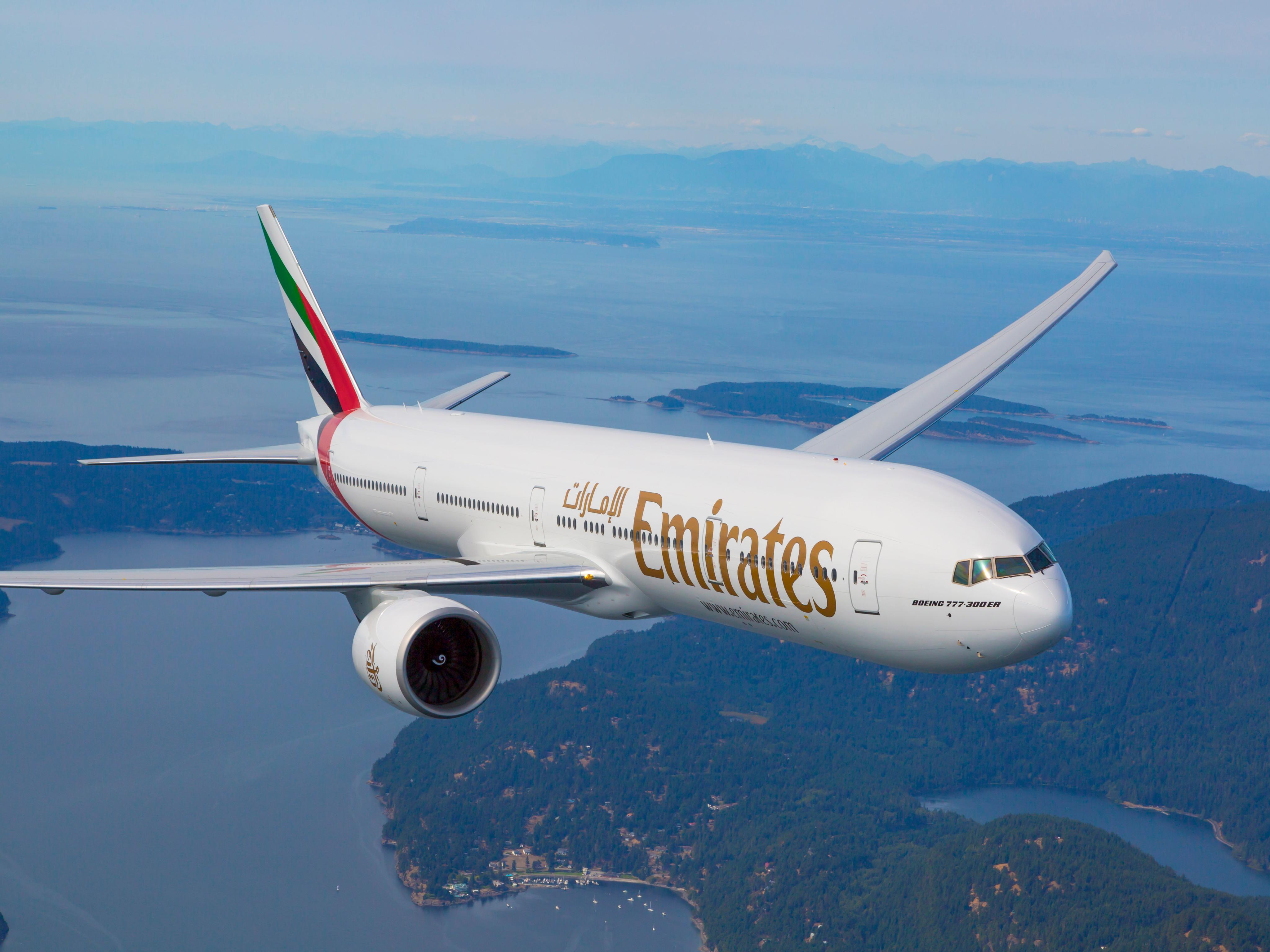Emirates aircraft. PHOTO/COURTESY