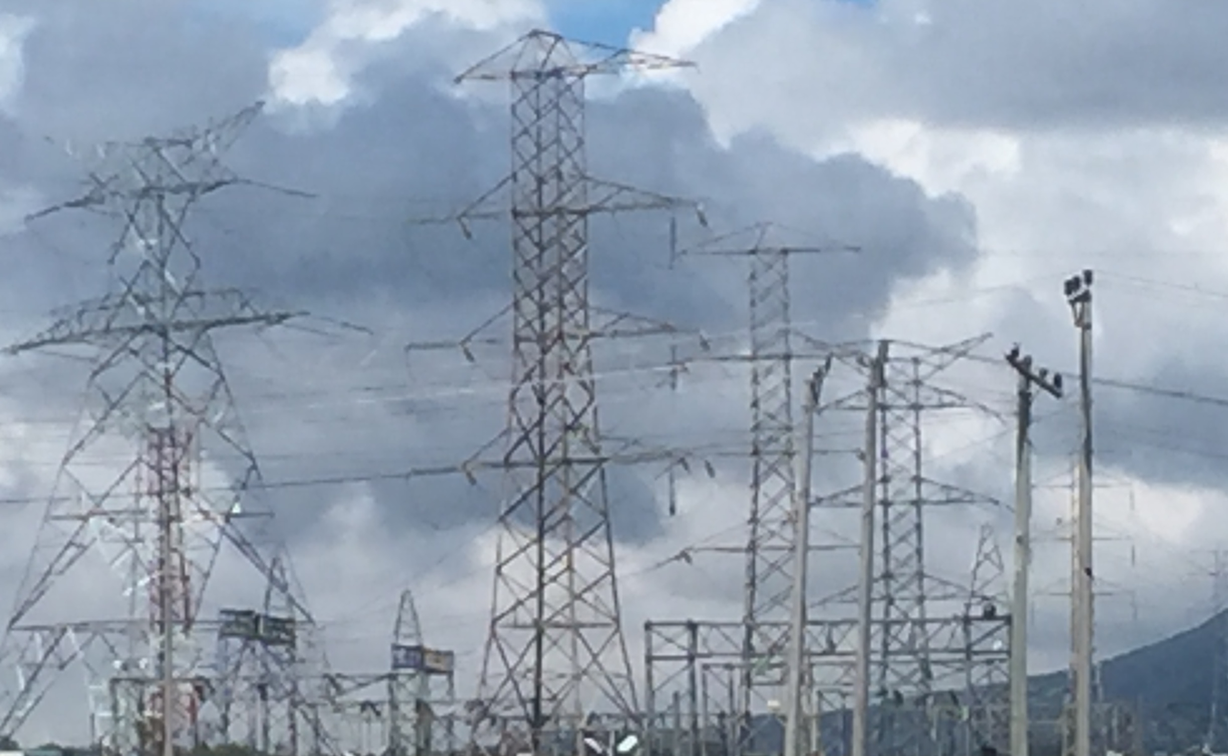 KPLC high voltage towers. PHOTO/NAMAN FARAH