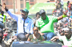 Moses Wetang'ula and Musalia Mudavadi. PHOTO/COURTESY