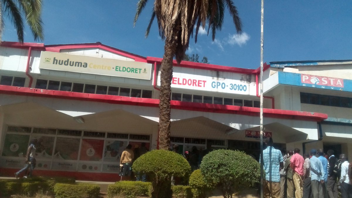 Huduma Centre Eldoret. PHOTO/COURTESY