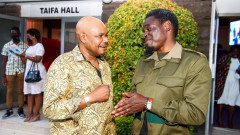 Makau Mutua and Nelson Havi. PHOTO/TWITTER