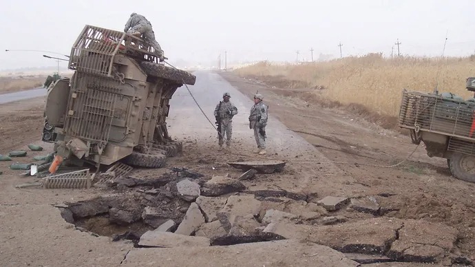 Representative Photo of an IED attack. PHOTO/COURTESY