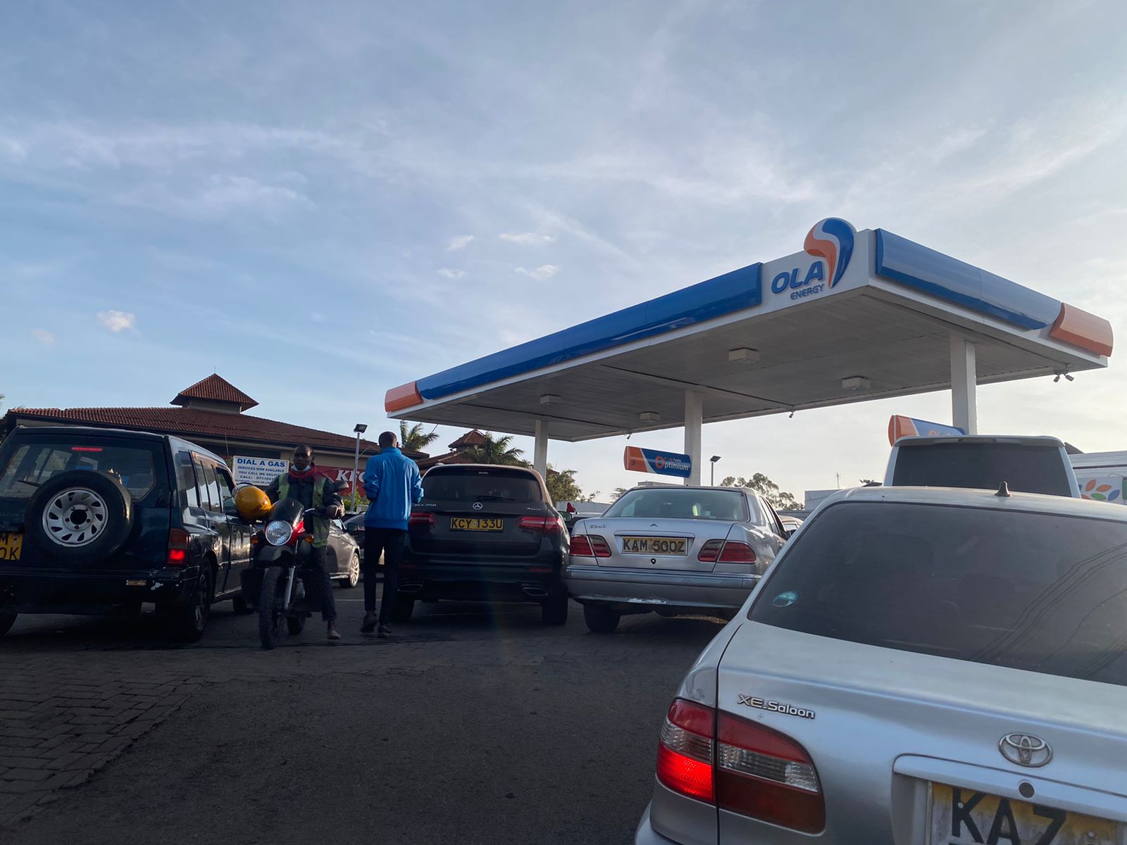 Ola petrol station