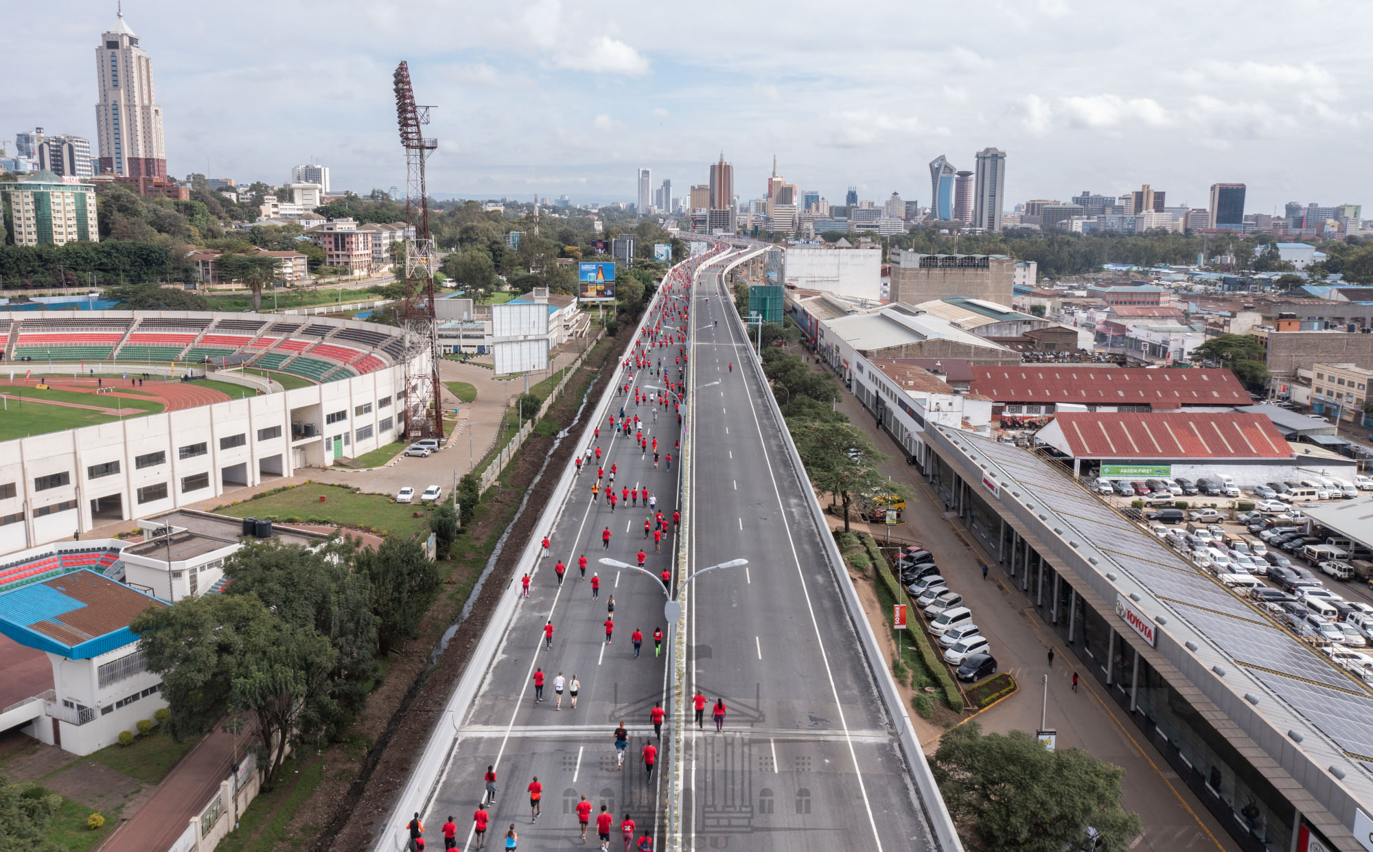 Nairobi Expressway. 