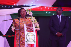 Martha Karua and William Ruto. 