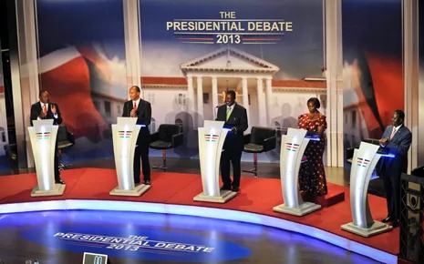 Presidential Debate. PHOTO/COURTESY