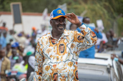 Raila Odinga. PHOTO/TWITTER