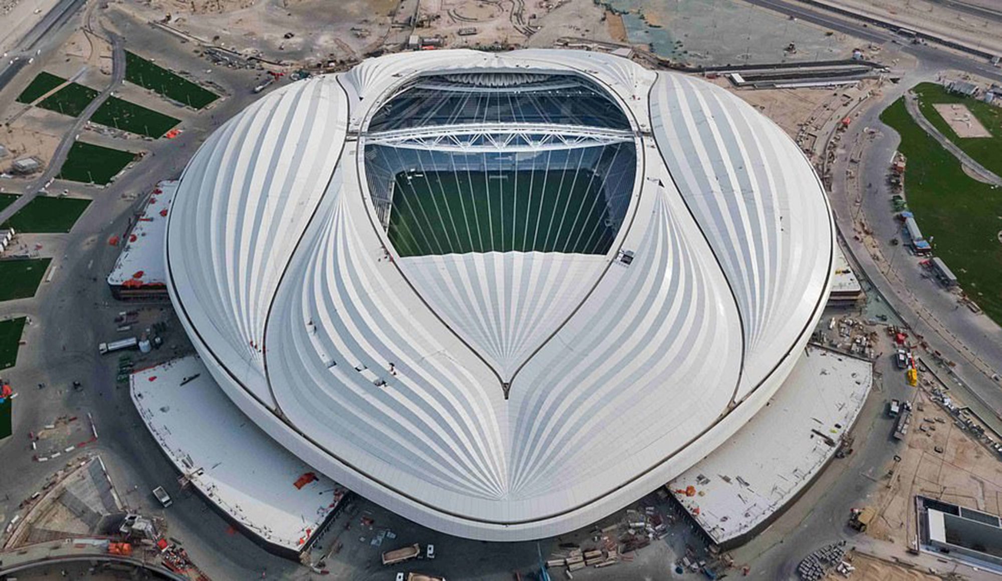 Al Wakrah grand Stadium. PHOTO/COURTESY