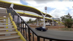 Footbridge along Langata Road. PHOTO/COURTESY