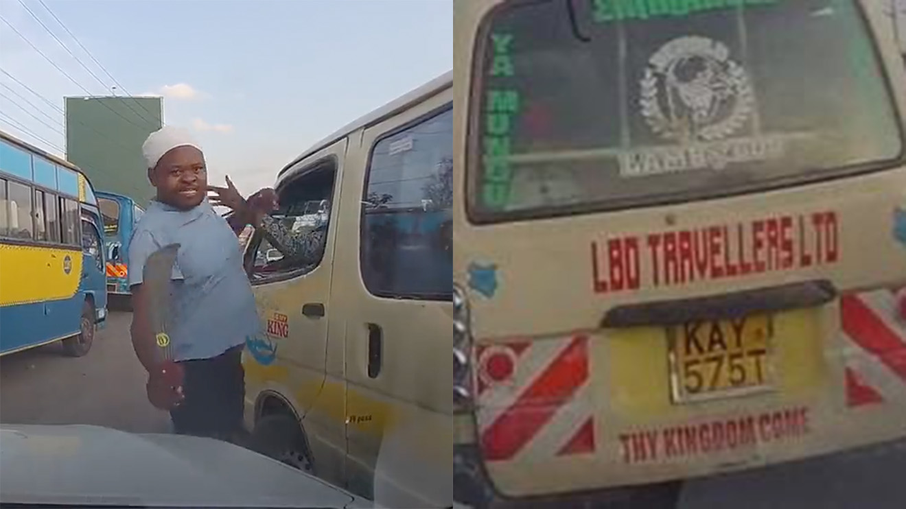 LBO Travellers LTD driver and matatu.  