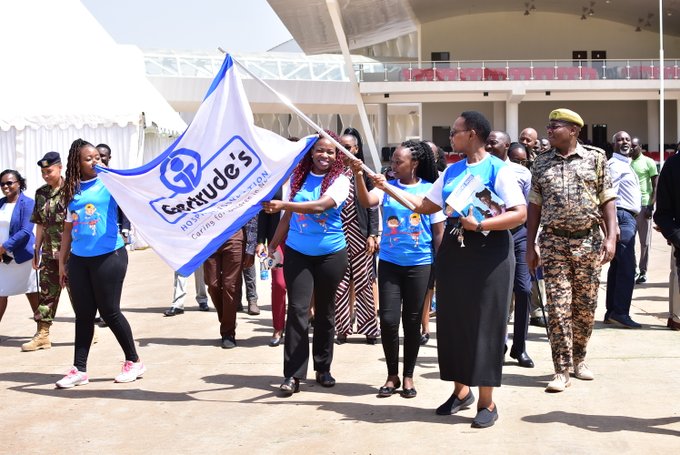 Getrude's Hospital cancer walk. 