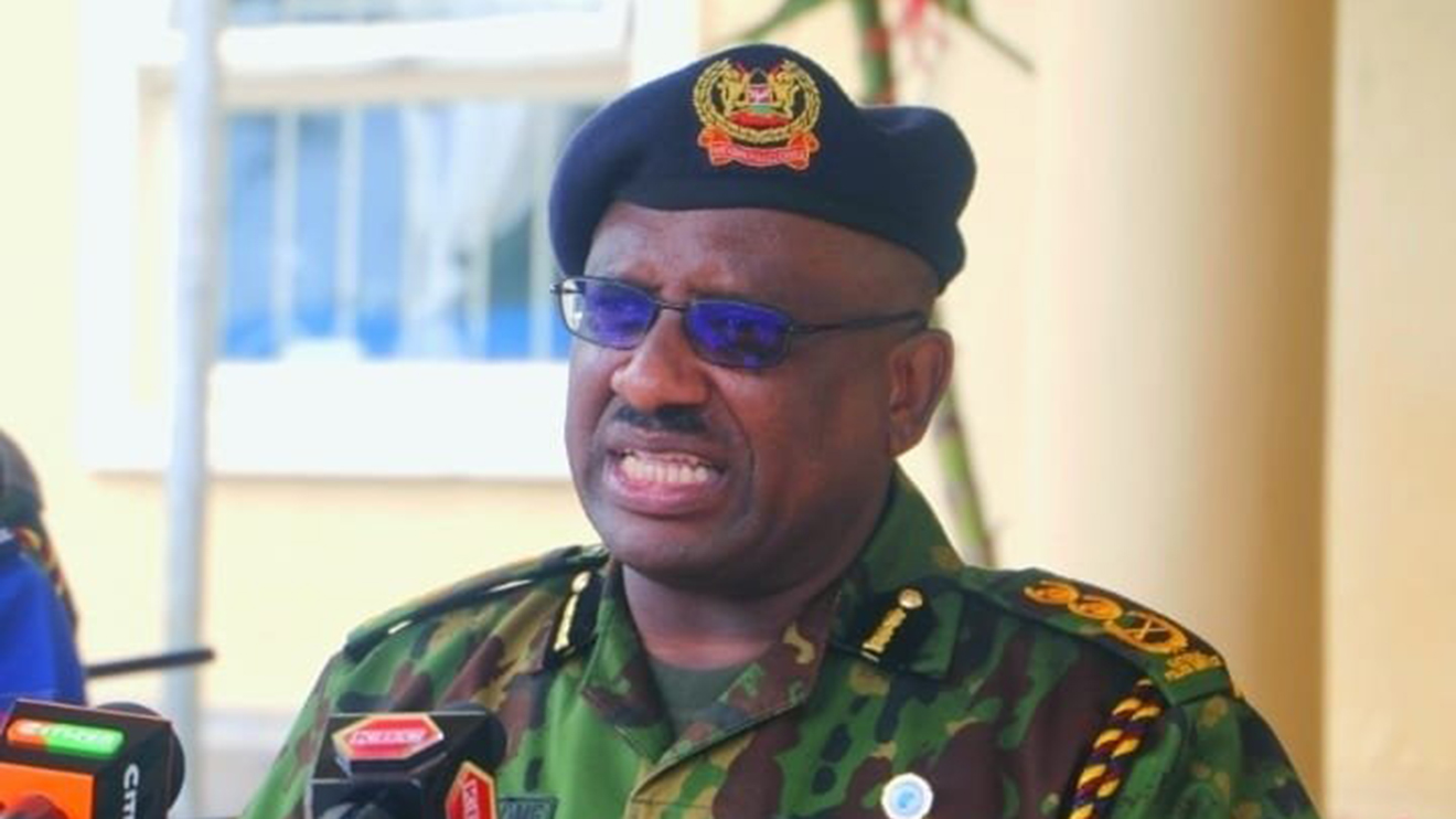 IG Japhet Koome guarantee Kenyans protests will be 'peaceful and orderly'