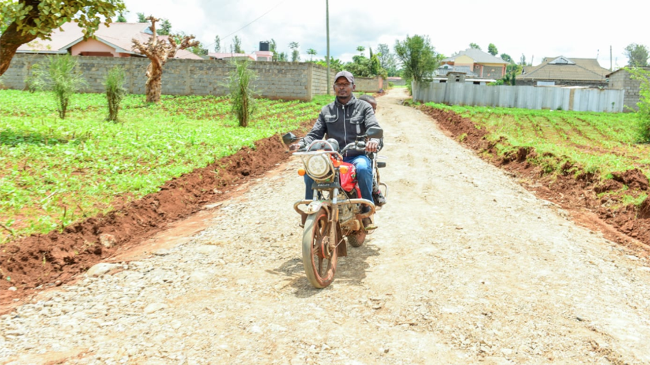 Kirinyaga County adopts new building method for durable rural access roads