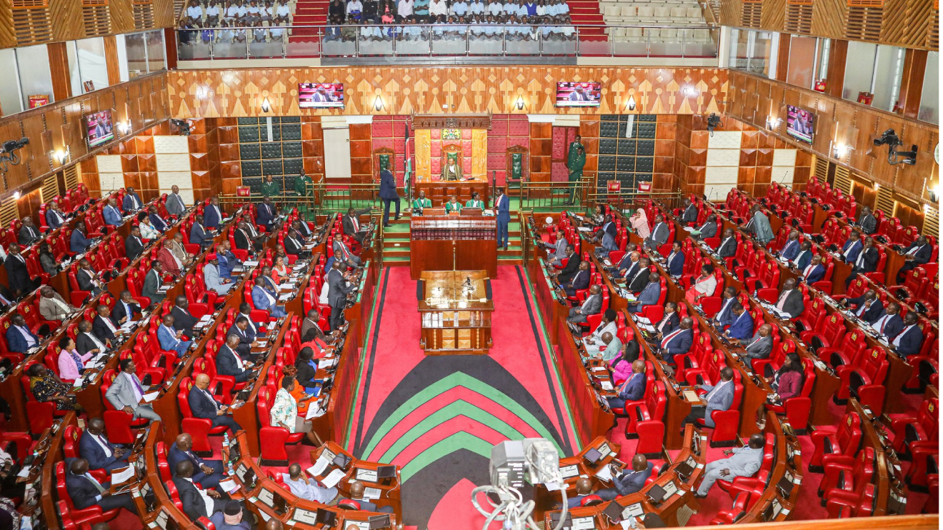 Members of the National Assembly voting on the Finance Bill 2023. PHOTO/COURTESY