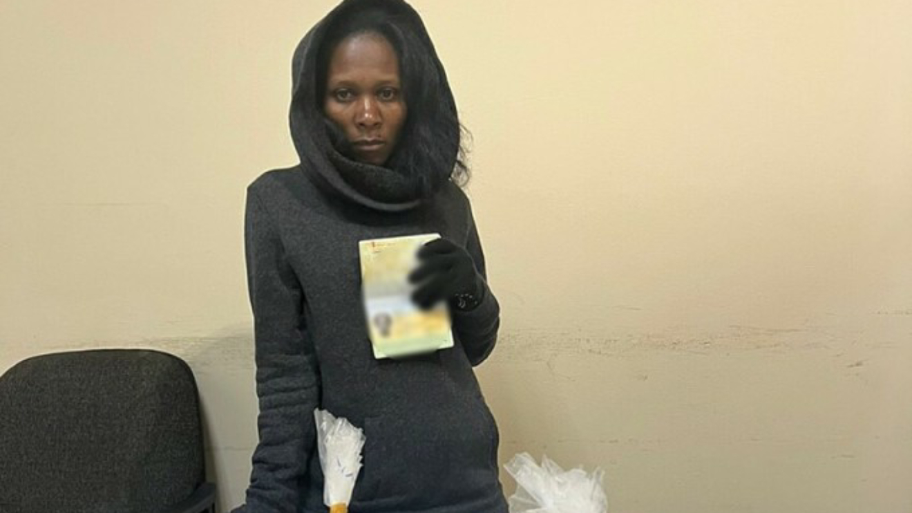 Kenyan woman only identified as M.M.N arrested in Vietnam with cocaine. PHOTO/COURTESY
