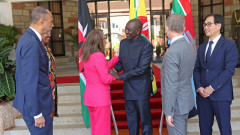 President William Ruto meeting UNCTAD Secretary-General Rebeca Grynspan. PHOTO/COURTESY