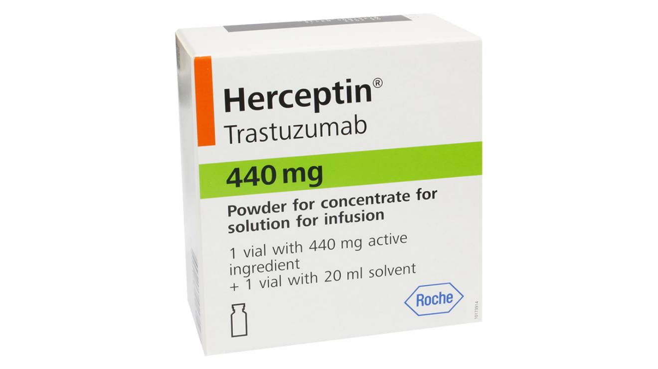 Herceptin 440 mg (Trastuzumab 440 mg). PHOTO/COURTESY