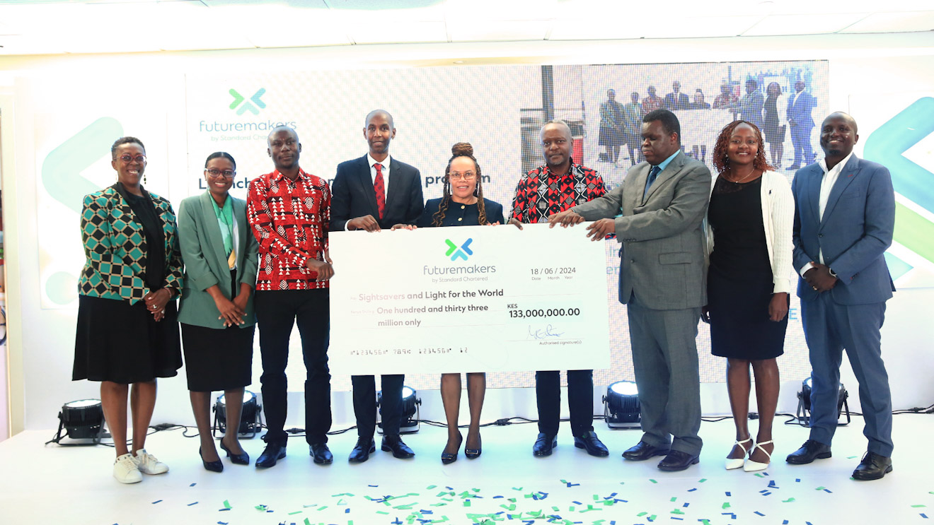 Standard Chartered unveiling the RISE 2.0 program. PHOTO/COURTESY