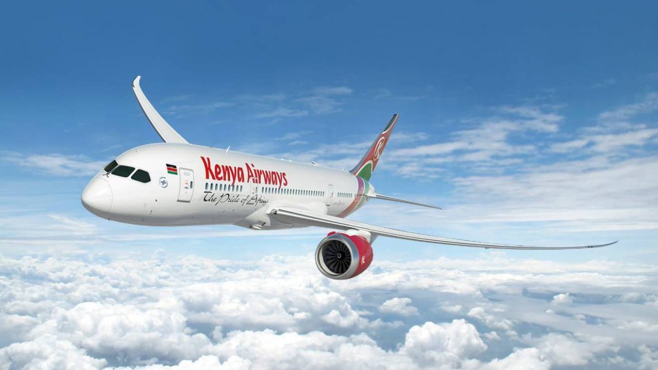 Kenya Airways plane. PHOTO/COURTESY