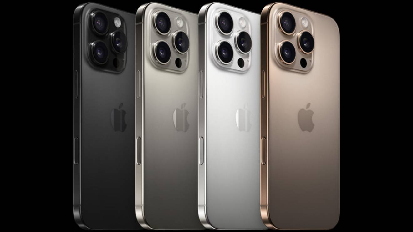 iPhone 16 Pro lineup. PHOTO/COURTESY