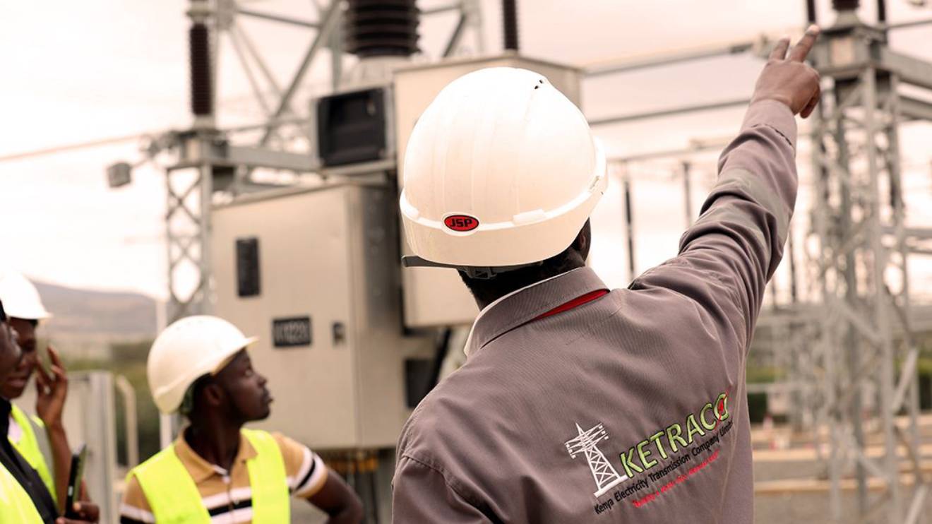 KETRACO personnel on site. PHOTO/COURTESY