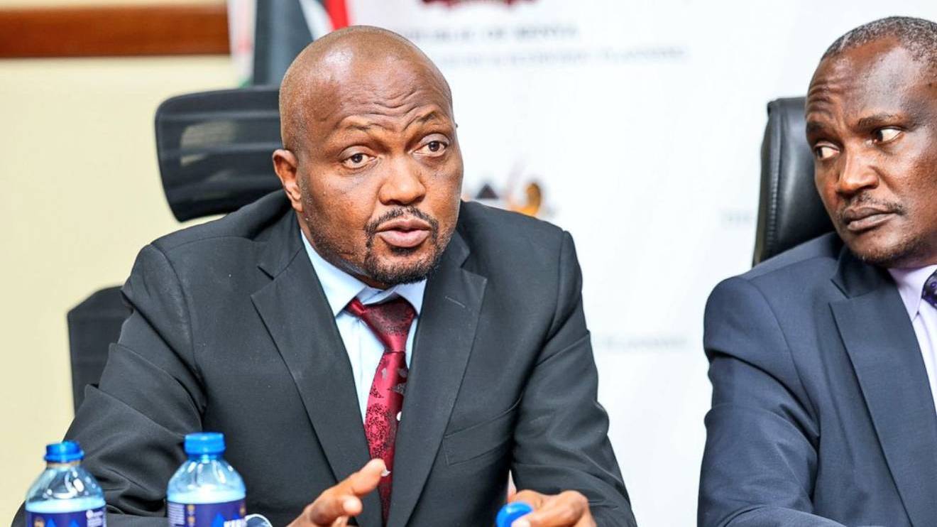 Moses Kuria and John Mbadi. PHOTO/COURTESY