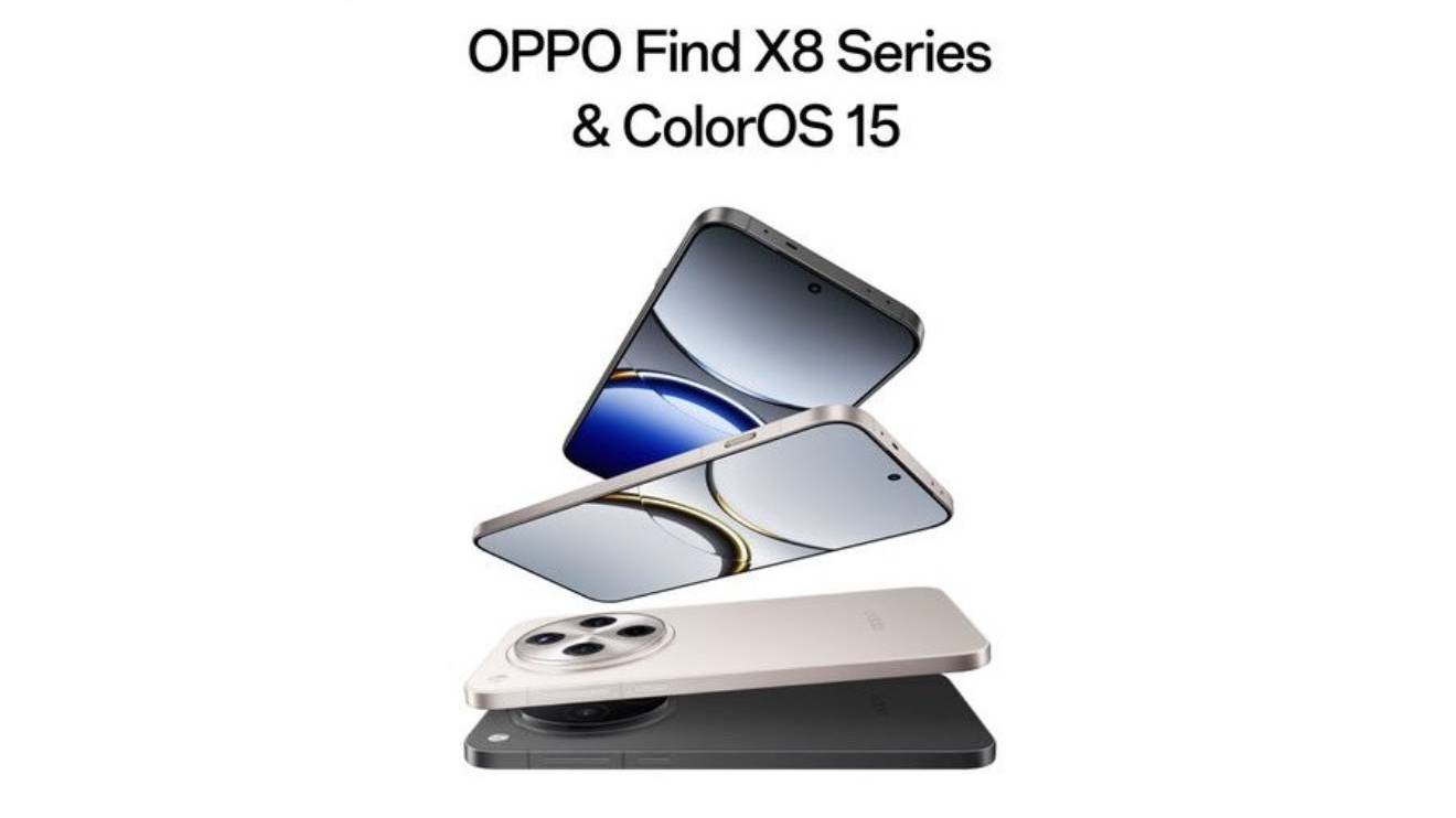 OPPO Find X8 Seriea and ColorOS 15. PHOTO/COURTESY