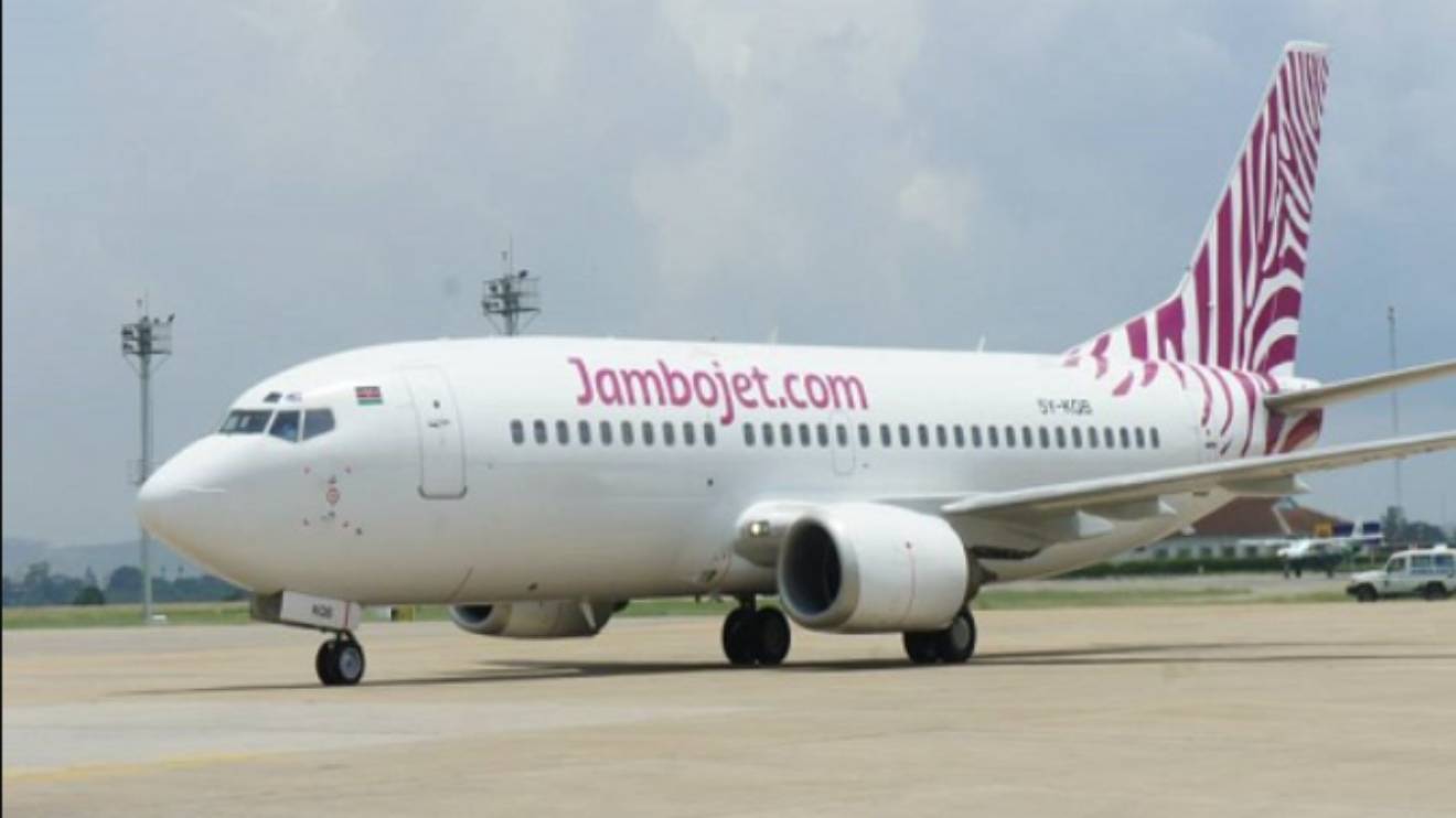 A Jambojet aircraft. PHOTO/COURTESY