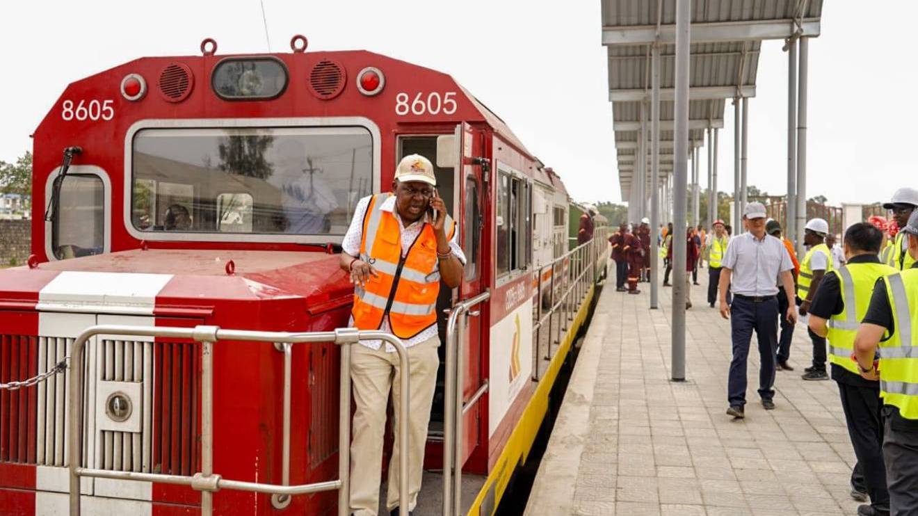 Kenya Railways Train. PHOTO/COURTESY