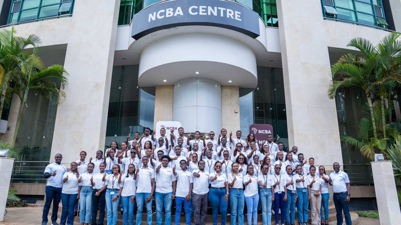 NCBA's 3rd cohort of its Go Getter Internship Programme. PHOTO/COURTESY
