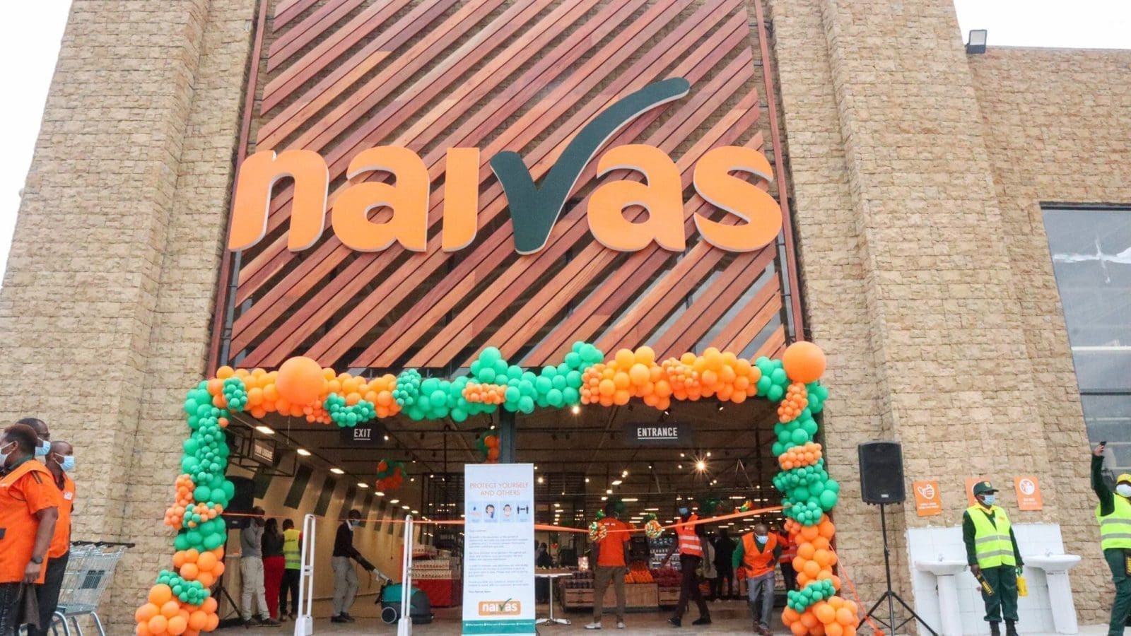 Naivas Supermarket.