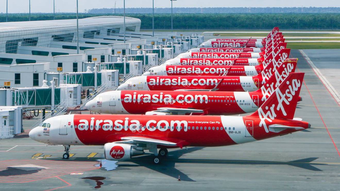 AirAsia aircrafts. PHOTO/COURTESY