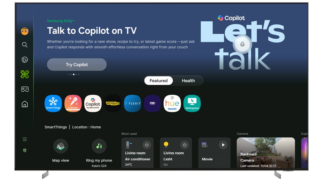 Samsung TV. PHOTO/COURTESY