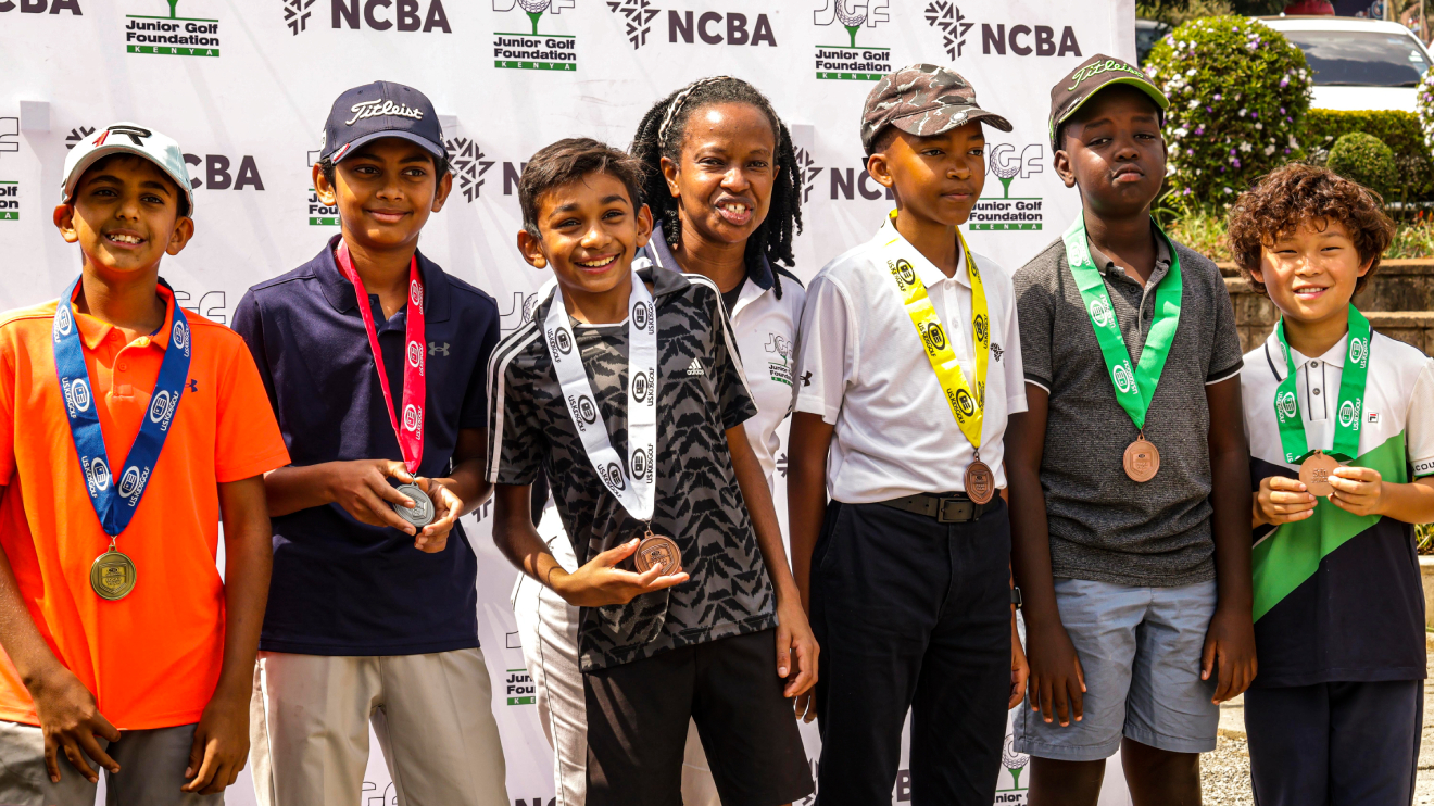 Participants in the NCBA US Kids Golf Fall Tour. PHOTO/COURTESY