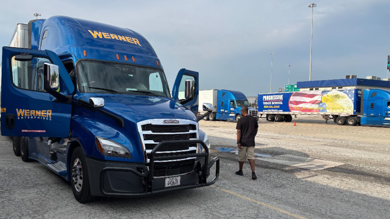 Werner Enterprises truck. PHOTO/COURTESY