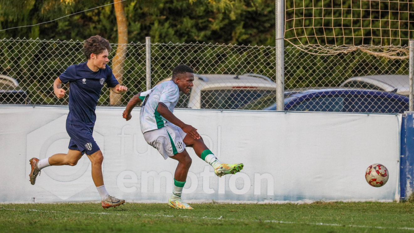Safaricom Chapa Dimba All-Stars Boys Team's match agains SD Huesca U23. PHOTO/COURTESY